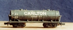 Photo of old bogie tank wagon model