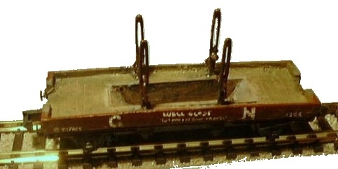 Model of GN glass wagon