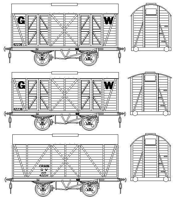 GWR grain hopper vans and related cement conversion