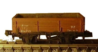 Photo of a model of the BR short pipe wagon