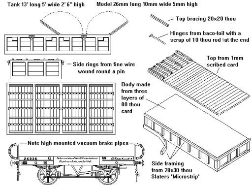 Sketch showing construction of Live fish containers