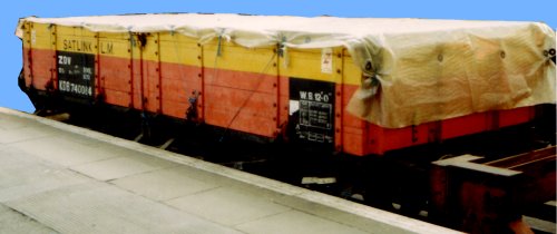 SATLINK wagon at Picadilly in the early 1990s