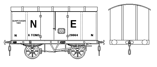 LNER powder van livery