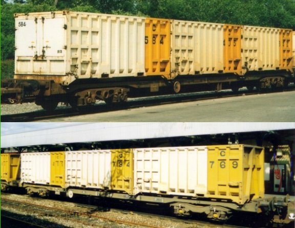 Photo of Binliner containers on their wagon