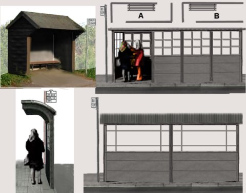 Bus shelters