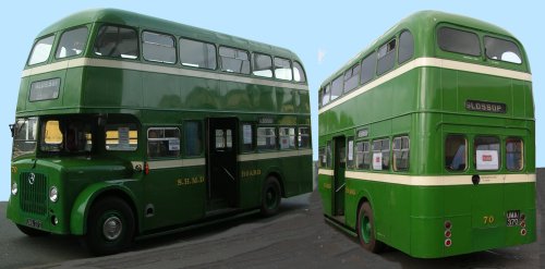 1940s double decker with side doors