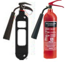 CO2 extinguishers