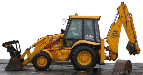 Colour photo of JCB in 2006