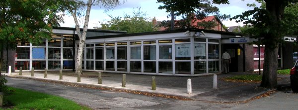 1960s suburban library