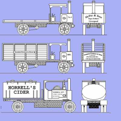 steam lorry bodies