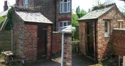 photo of outside loo