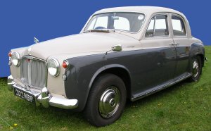 The classic Rover P4