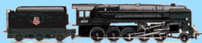 BR 9F goods traffic loco