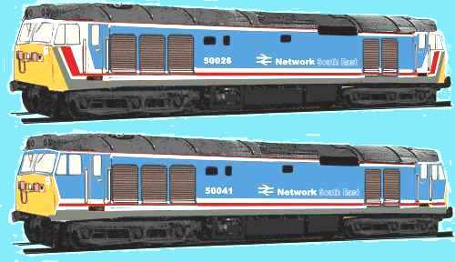 Sketch of a Class 50 loco