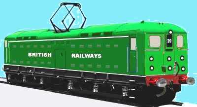 Sketch of class 70 loco