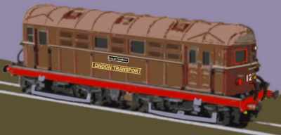 Sketch of MET Electric Loco