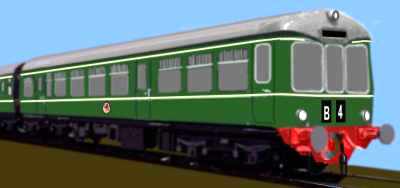 Sketch of a Class 109 DMU