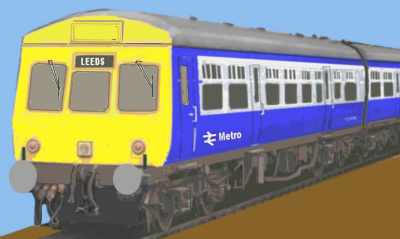 Sketch of a Class 111 unit