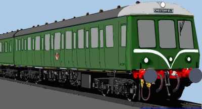 Sketch of a Class 116 DMU