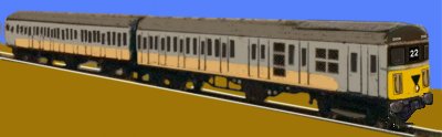 Sketch ofClass 207 in original Connex livery