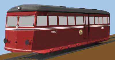 Sketche LMS railbus unit