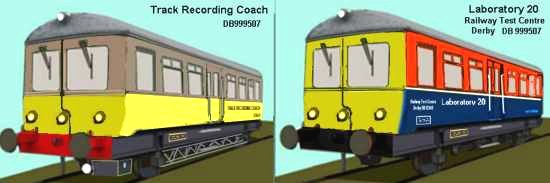 Sketch of Wickham track recording coach liveries
