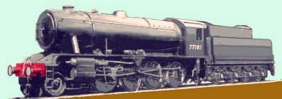 WD 2-8-0 goods traffic loco