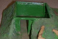 photo of a simple bunker entrance