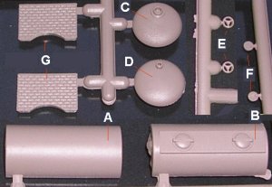 Photo of kit parts