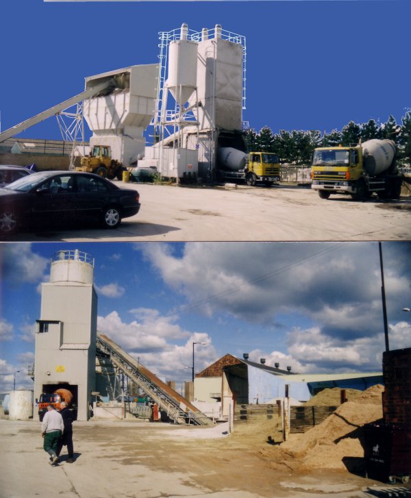 Photos of a post war Ready-Mixed Concrete Depot