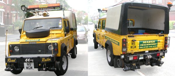 Photos of a Road Rail landrover 2006