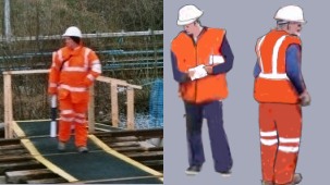 Photo of men in full hi vis gear