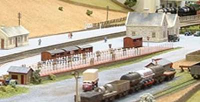 Cattle dock on the Moorcock Junction layout