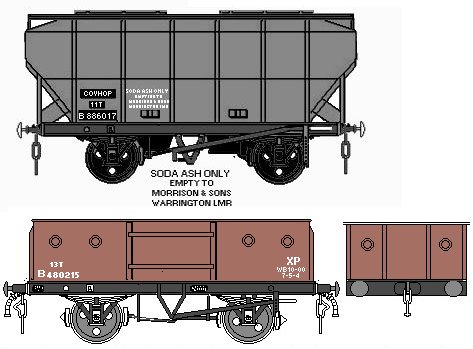 Early BR Soda Ash traffic vehicles